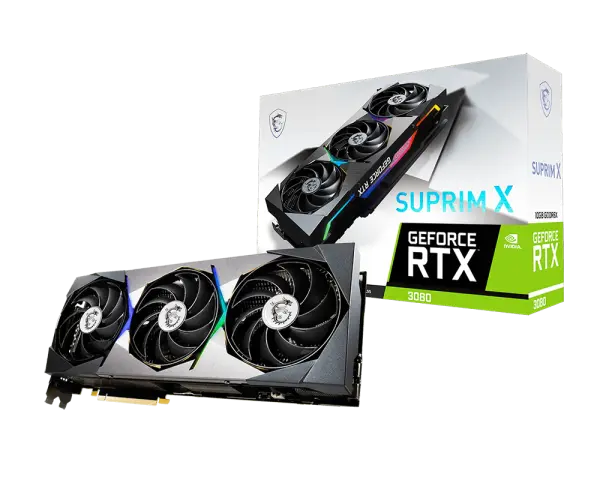 GPU RTX 3080 10GB MSI SUPRIM X